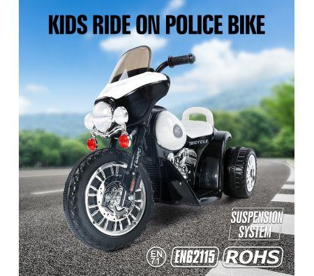 Kids Motorcycle Electric Harley Style Ride on Motorbike with 3 Anti-slip Wheels