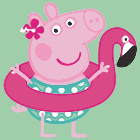 Kids Paint by Numbers, Canvas Oil Painting Kit  20 x 20cm with frame for beginner #4 Peppa Pig