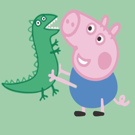 Kids Paint by Numbers, Canvas Oil Painting Kit  20 x 20cm with frame for beginner #5 Peppa Pig