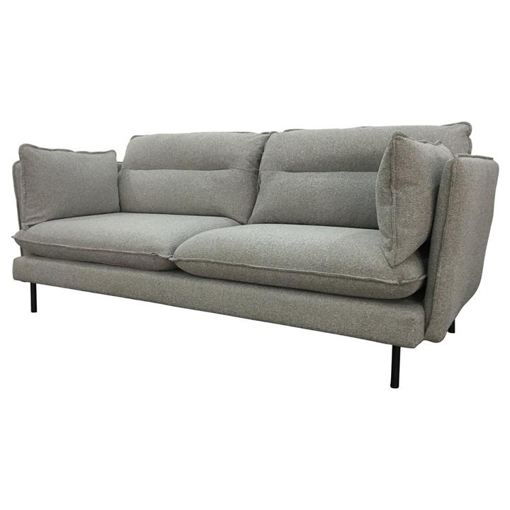 Kiki 3 Seater Light Grey