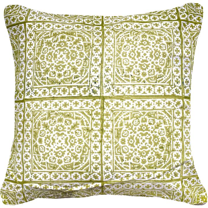 Kilim Repeat Block Print Sage