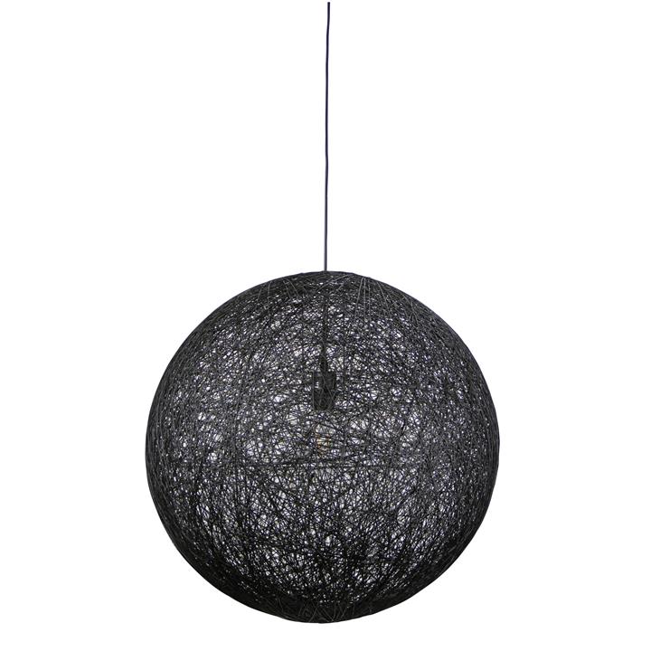 Kono 60 Black String Pendant E27