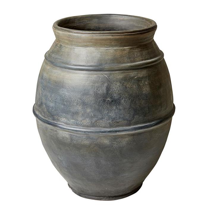 Kuro Black Urn - Large  H67D56Cm