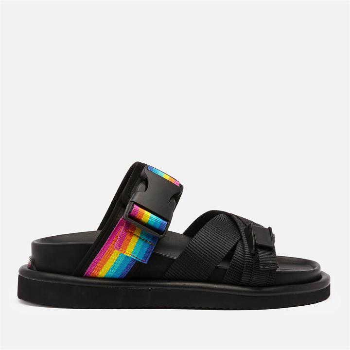 Kurt Geiger London Women's Orson Cross Sandals - Black - UK 6