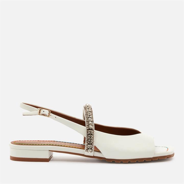 Kurt Geiger London Women's Princely Leather Sandals - White - UK 4