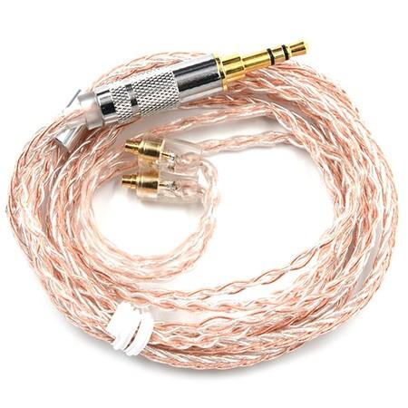 KZ Copper and Silver Hybrid Plating Upgrade Line Earphone Cable for KZ ZST ZS10 / ES3 / ES4 / AS10 / BA10 / ZS6 / ZS5 / ZS4 Earbuds