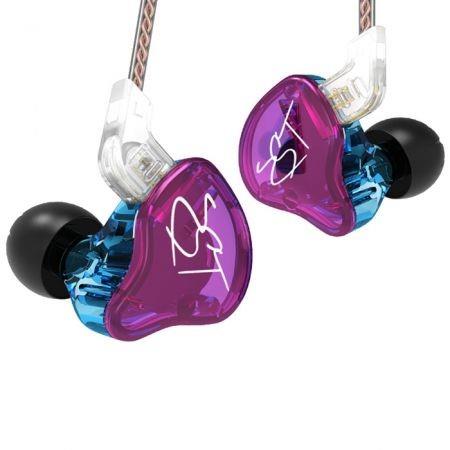 KZ ZST Pro Wired On-cord Control Noise-canceling In-ear Earphones with MIC