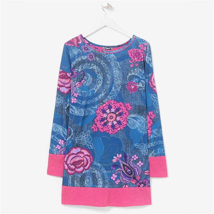 L Desigual LS Nightdress Boho Jeans