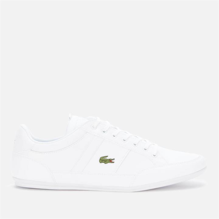 Lacoste Men's Chaymon Bl21 1 Low Profile Trainers - White/White - UK 7