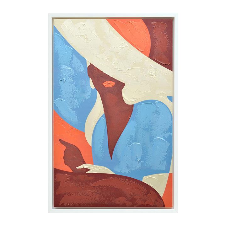 Lady Marmalade Enhanced Canvas Print