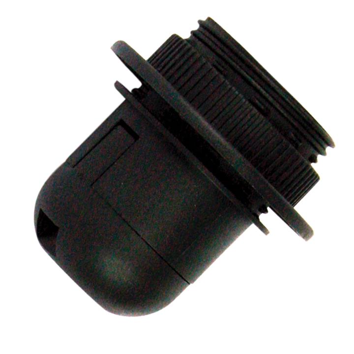 Lampholder - Black Es/E27 10Mm Extthread