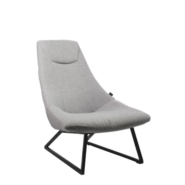 Lance Occasional Chair In Twill Grey