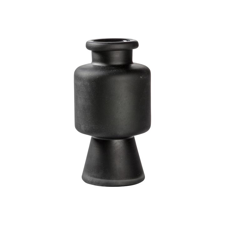 Lancelot Vase Frosted Black
