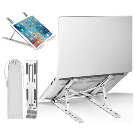Laptop Stand, iVoler Adjustable Aluminum Laptop Computer Stand Tablet Stand,Ergonomic Foldable Portable Desktop Holder