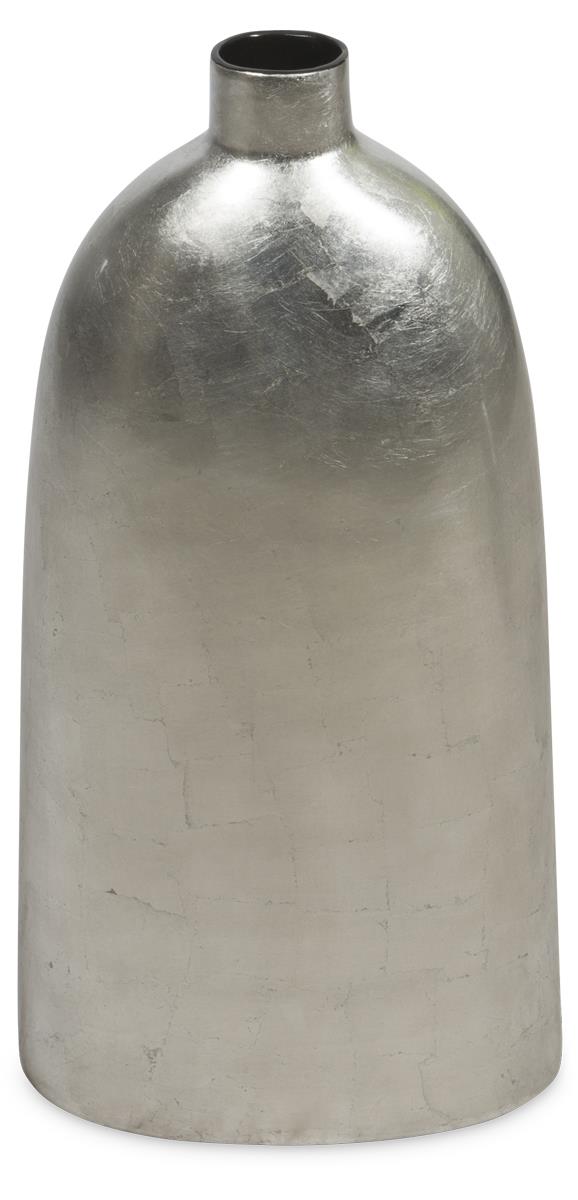 Large Ceramic Metallic Lacquer Urn Vase