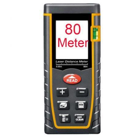 Laser Distance Meter 80M Rangefinder Laser Tape Range Finder