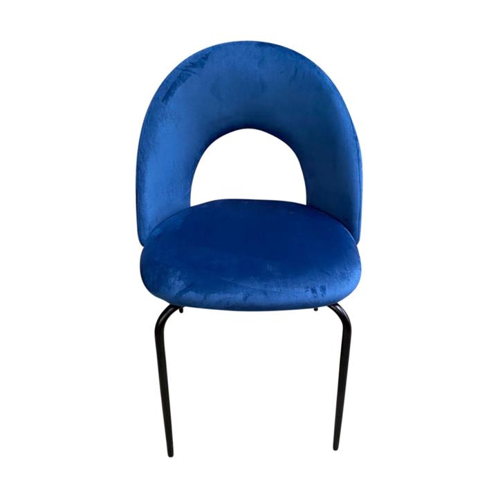 Lavender Chair Navy Velvet