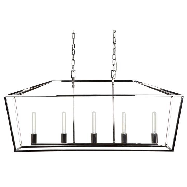 Le Mans Pendant - Large Nickel