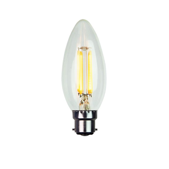 Led Filament C35 Dimmable B22 4W 2700K