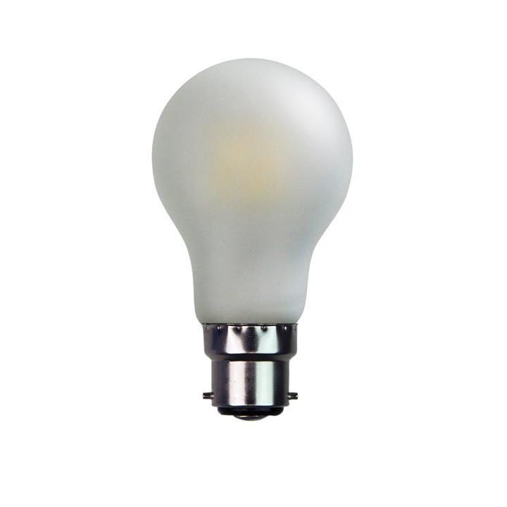 Led Frosted A60 Dimmable 6W B22 4000K