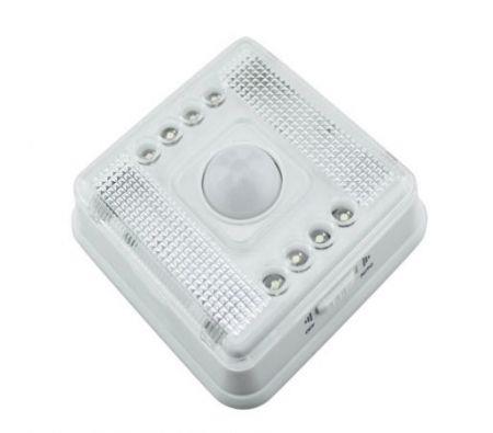 LED Infrared Sensor Motion Activated White Light - White