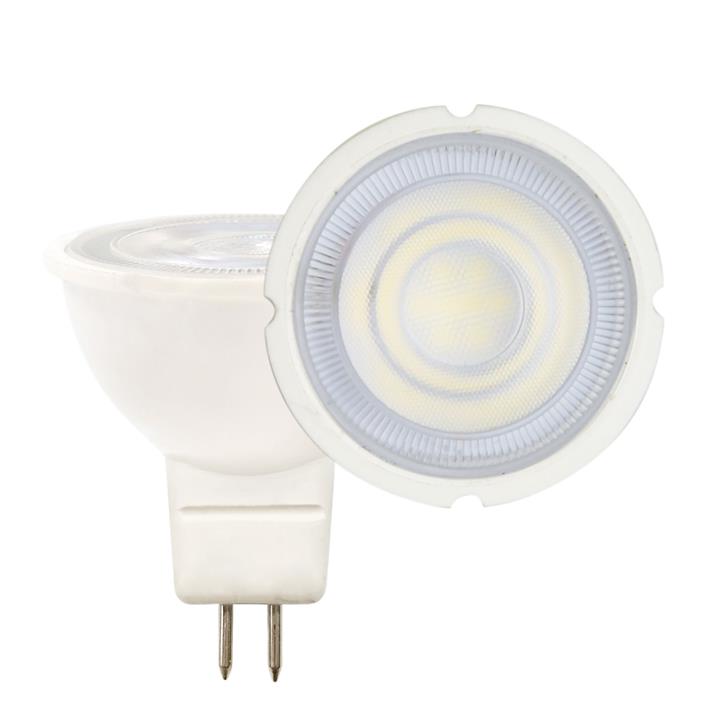 Led Mr16 12V Ac/Dc 7W 3000K 60Deg White Body