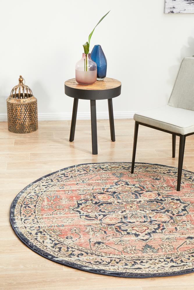 Legacy 851 Brick Round Rug 150X150CM