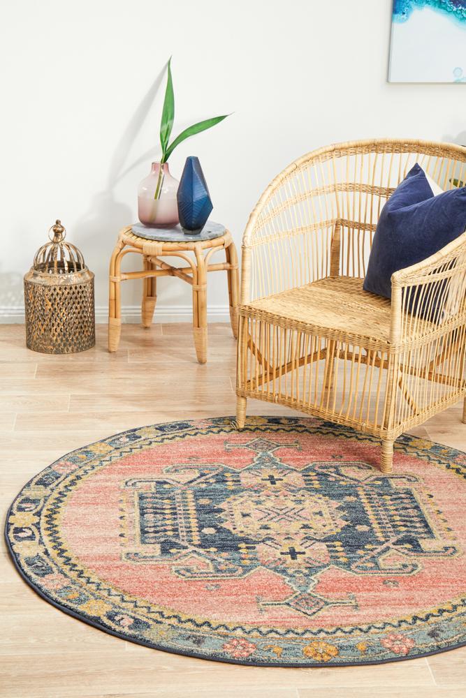Legacy 852 Earth Round Rug 240X240CM