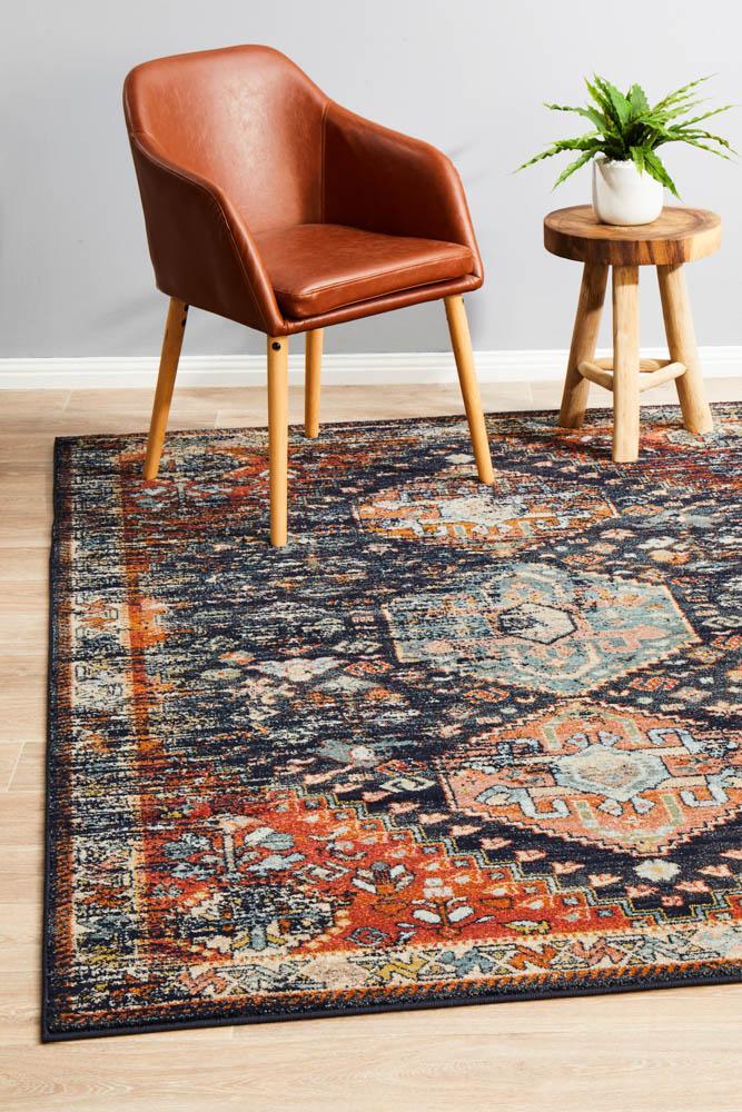 Legacy 854 Navy Rug 400X300CM
