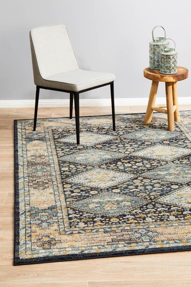 Legacy 857 Navy Rug 290X200CM