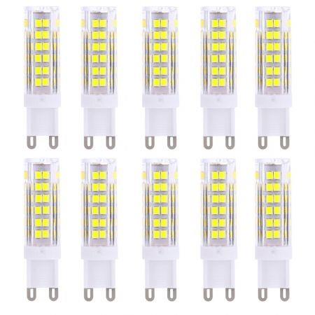 Lightme 10PCS G9 AC 110V 3W SMD 2835 75 LEDs Bulb Light Energy Saving Lamp