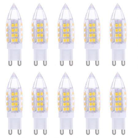 Lightme 10PCS G9 AC 110V 3W SMD 2835 LED Bulb with 51 LEDs