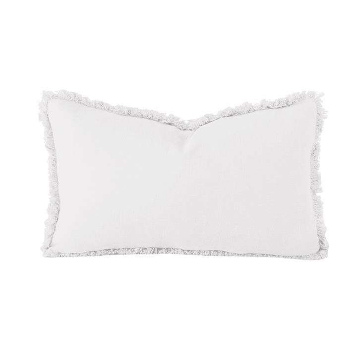 Linen Cushion 30x60cm Ivory