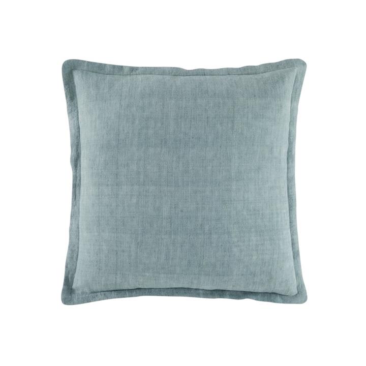 Linen Cushion  50x50  -  Sage  Square