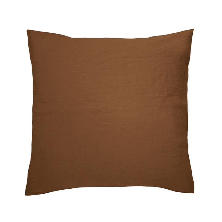 Linen Euro Pillowcase Hazel