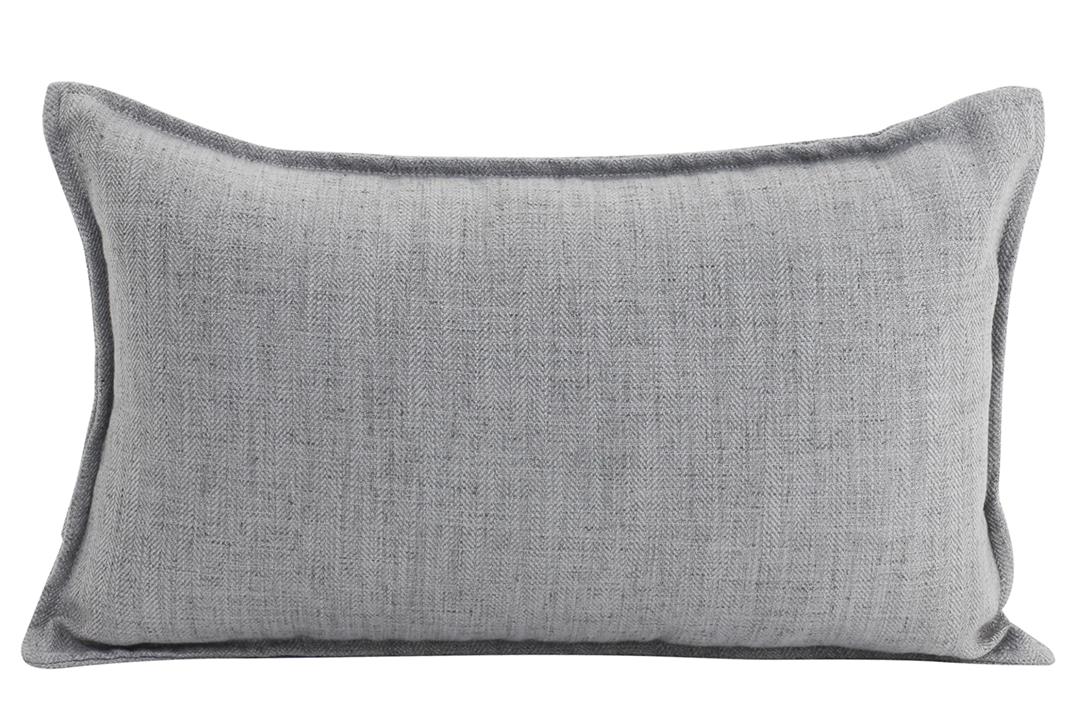 Linen Light Grey Cushion 30x50cm