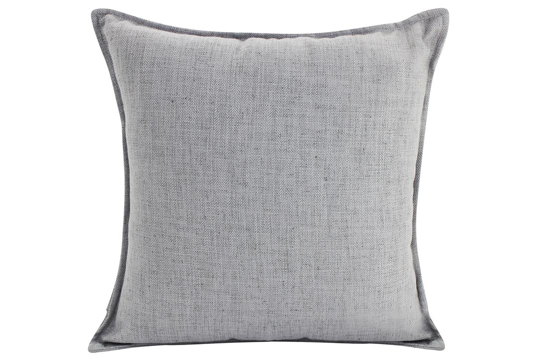 Linen Light Grey Cushion 45x45cm
