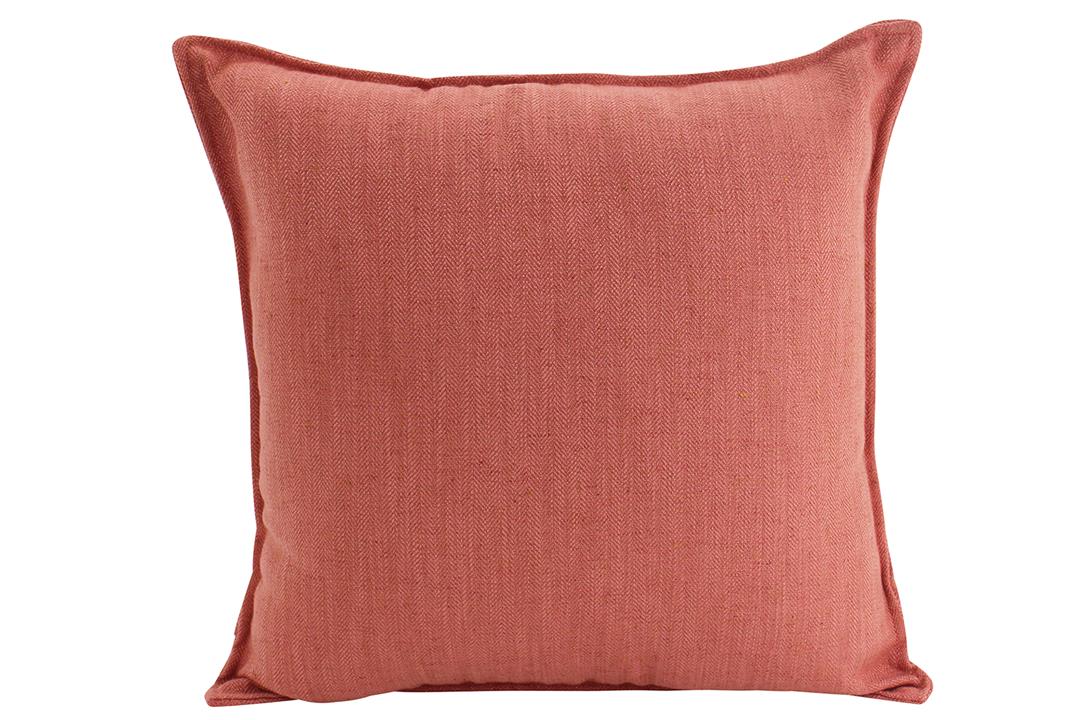 Linen Rust Cushion 45x45cm