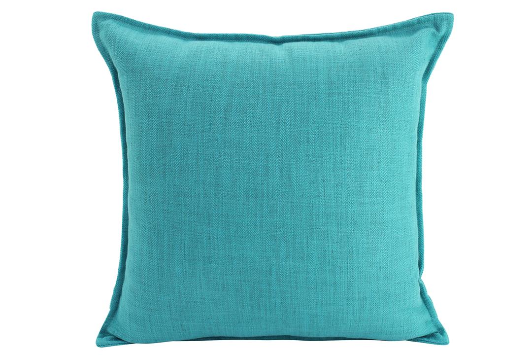 Linen Turquoise Cushion 55x55cm