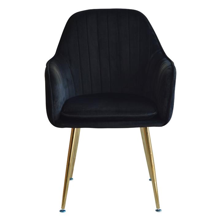 Lucchese Dining Chair Black Set of 2