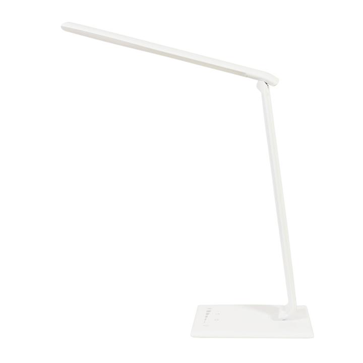 Luke Led White Desk Lamp Touch Dim Usb Port