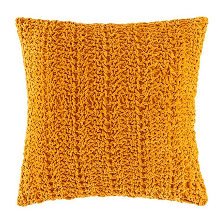 Luna Cushion  - Mustard Square