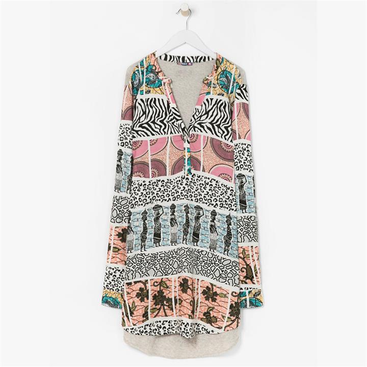 M Desigual LS Nightdress Wild