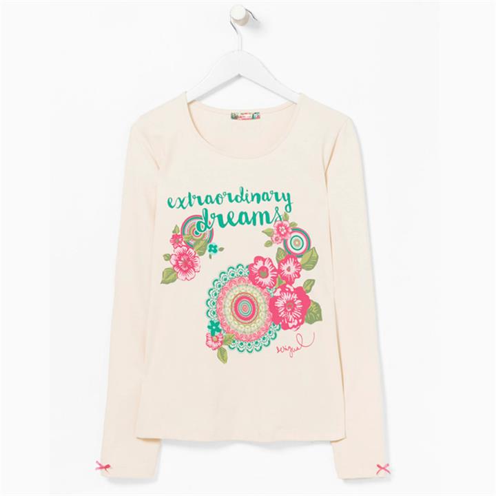M Desigual LS T-Shirt Sweet Mandala