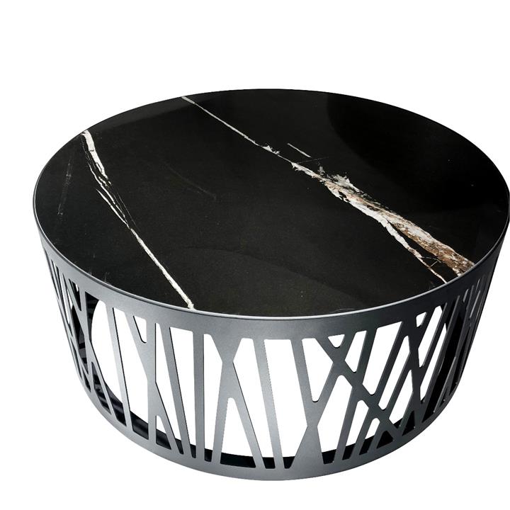 Macan Coffee Table Black Porcelain