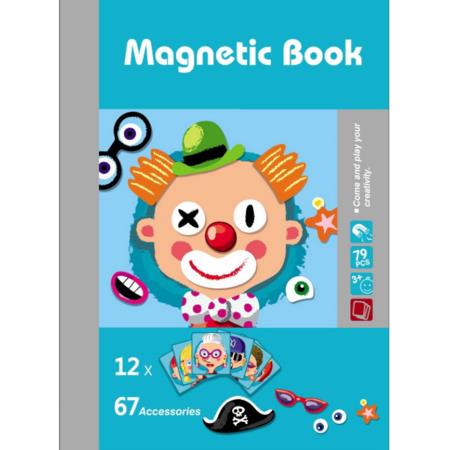 Magnetic Puzzles Book Series Educational Toys Gift for Kids Age3+