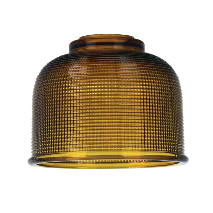 Maison.15 Amber Halophane Glass Shade