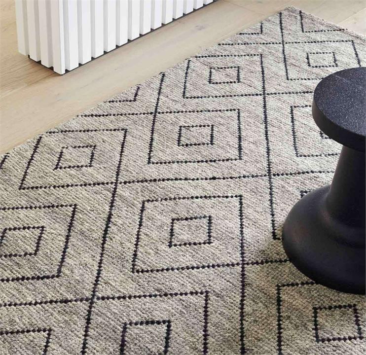 Makalu Floor Rug - 200x300 - Basalt