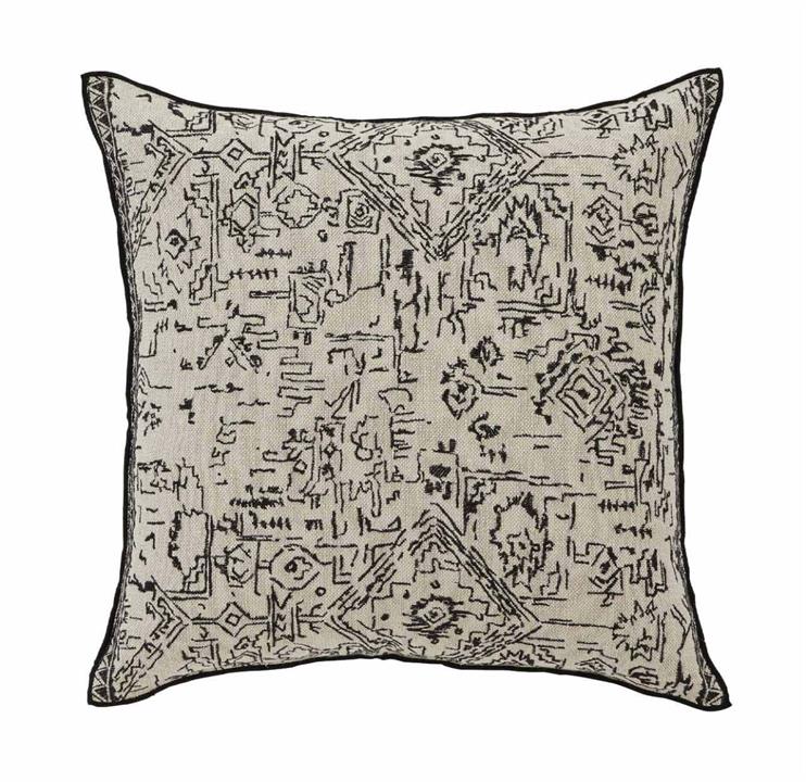 Malbec Cushion - Onyx