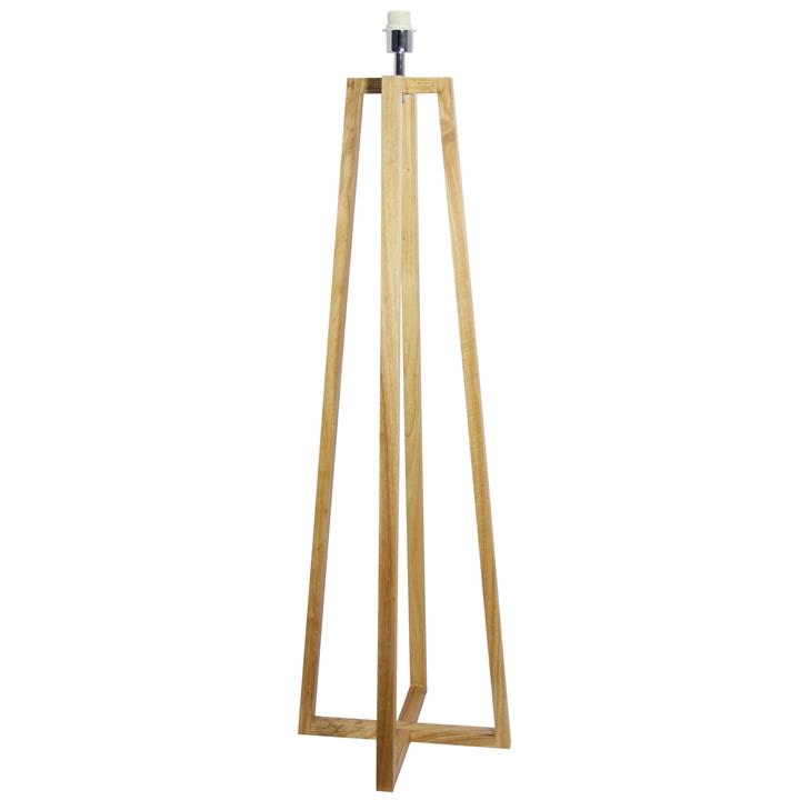 Malmo Wooden Floor Lamp Base E27